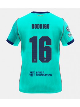 Moški Nogometna dresi replika Barcelona Rodri Hernandez #16 Tretji 2026-27 Kratek rokav Moški Nogometna dresi replika Barcelona Rodri Hernandez #16 Tretji 2026-27 Kratek rokav